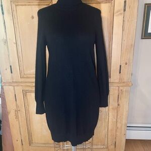 Bloomingdale's Black Cashmere long sleeve Sleeve Dress. Excellent condition